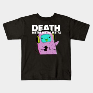 Death Metal DERP Kids T-Shirt